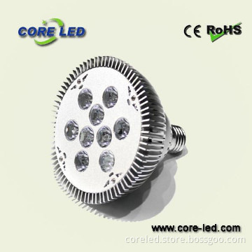E27 socket 3000-3500K 9W led par light